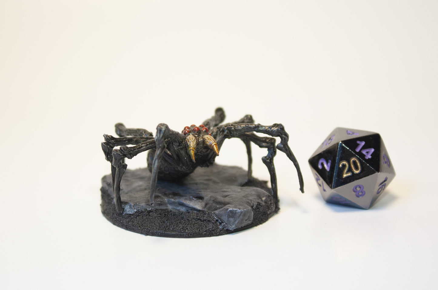 Large Spider Miniatures - Painted D&D Minis