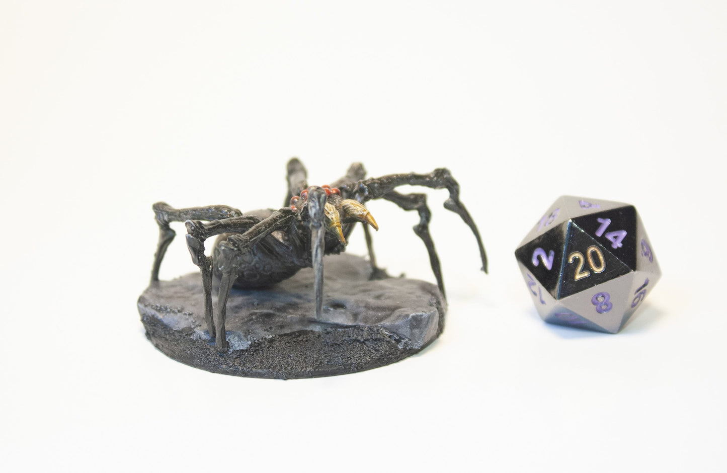 Large Spider Miniatures - Painted D&D Minis