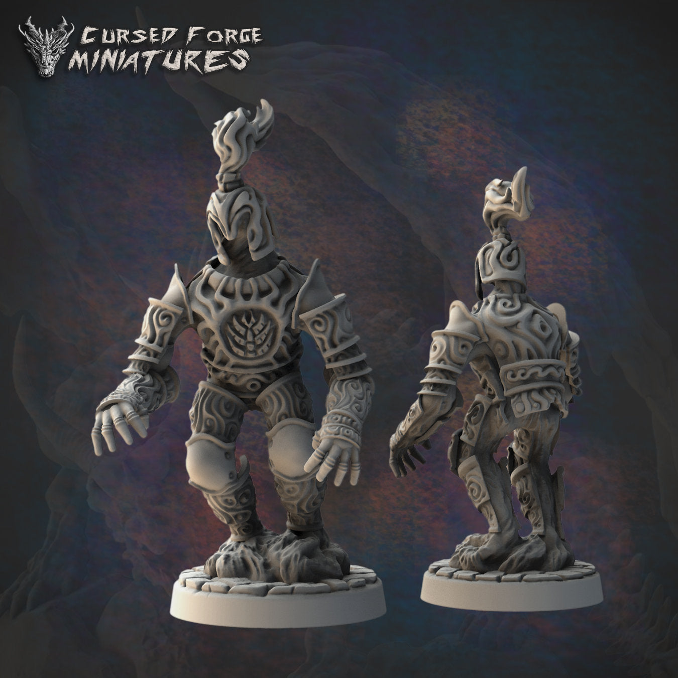ANIMATED ARMOR, by Cursed Forge Miniatures // 3D Print on Demand / D&D / Pathfinder / RPG