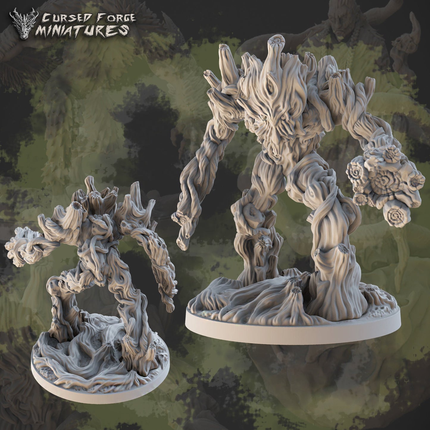 TWIGBLIGHT, by Cursed Forge Miniatures // 3D Print on Demand / D&D / Pathfinder / RPG