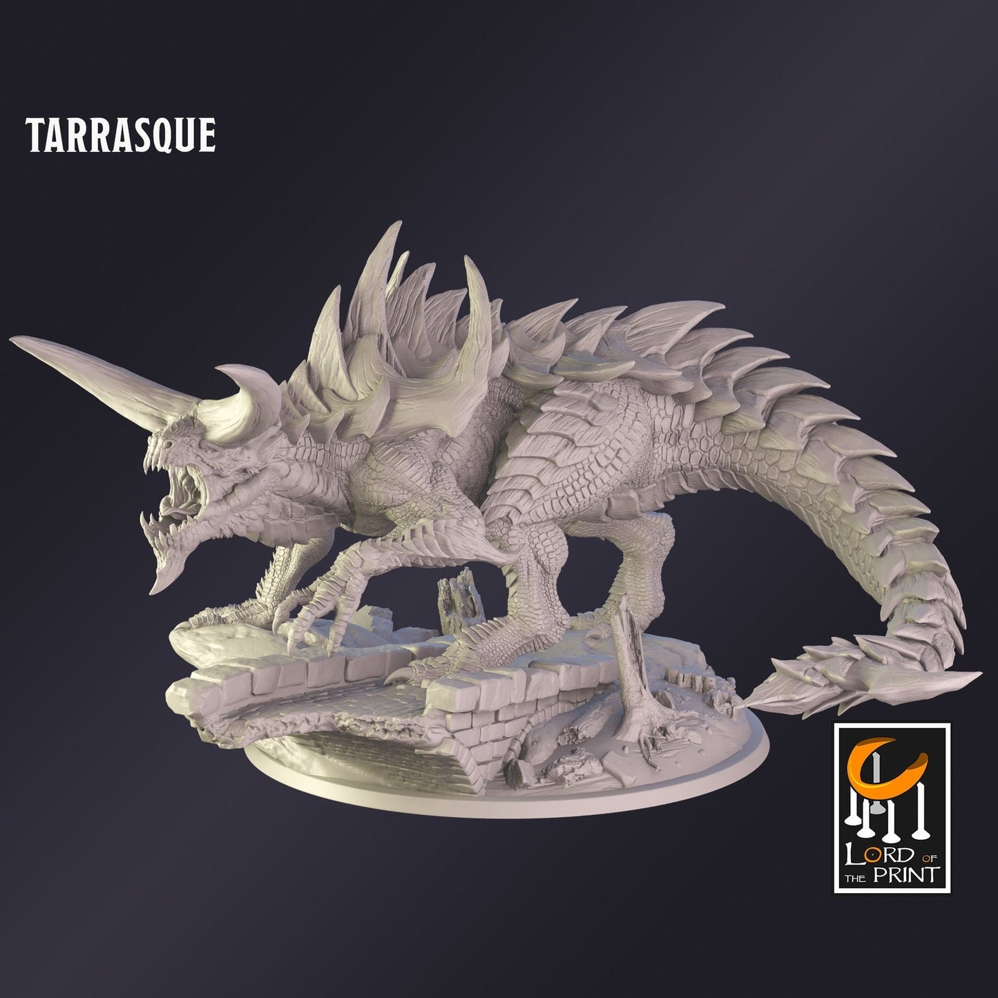 TARRASQUE, by Lord of the Print // 3D Print on Demand / D&D / Pathfinder / RPG