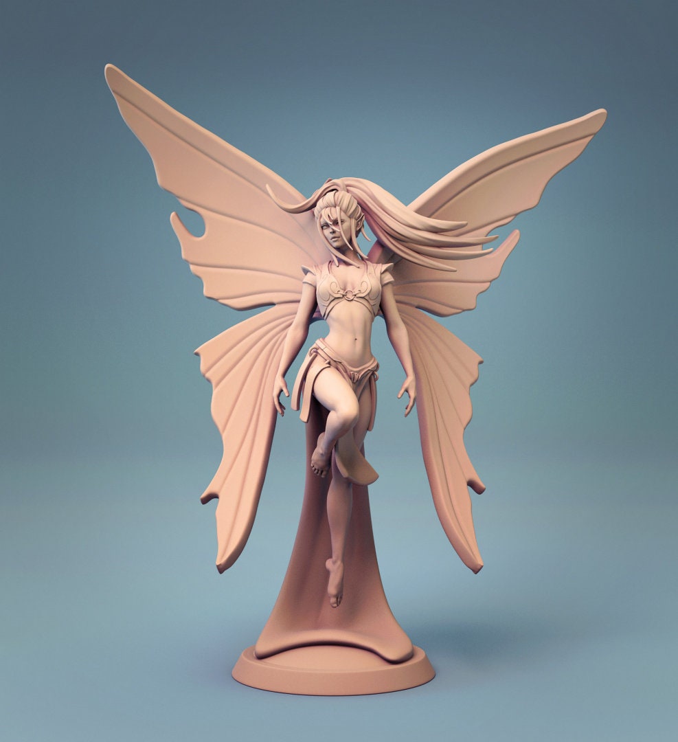 Pixie D&D miniature, by Lord of the Print // 3D Print on Demand / DnD / Pathfinder / RPG