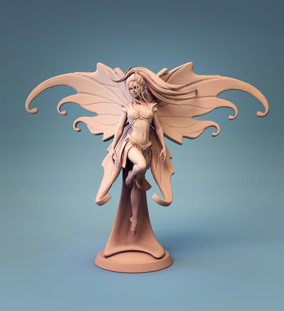 Pixie D&D miniature, by Lord of the Print // 3D Print on Demand / DnD / Pathfinder / RPG